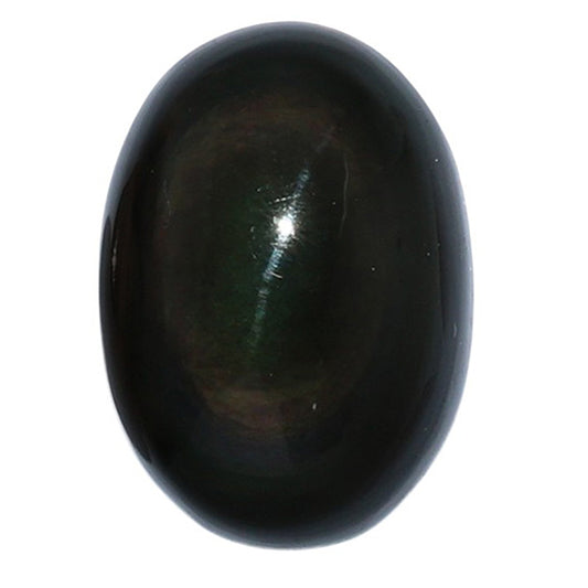 Obsidian Eye 12.7x17.9x6 mm Oval Shape Polished Gemstone LS136-07136