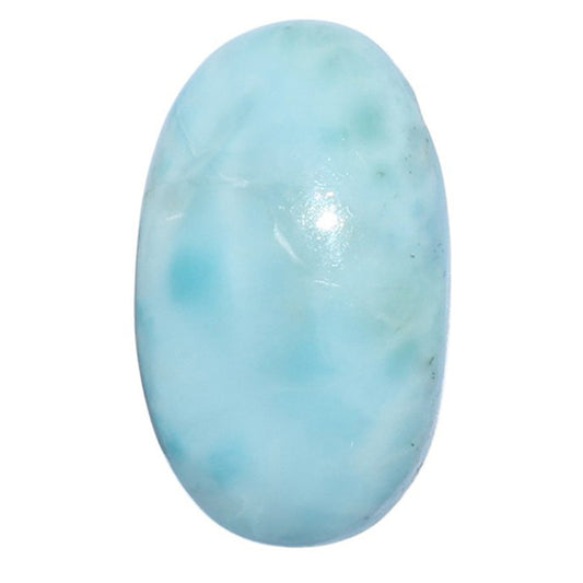 Larimar (Dominican Republic) 12x20.3x6 mm Oval Shape Polished Gemstone LS137-07172