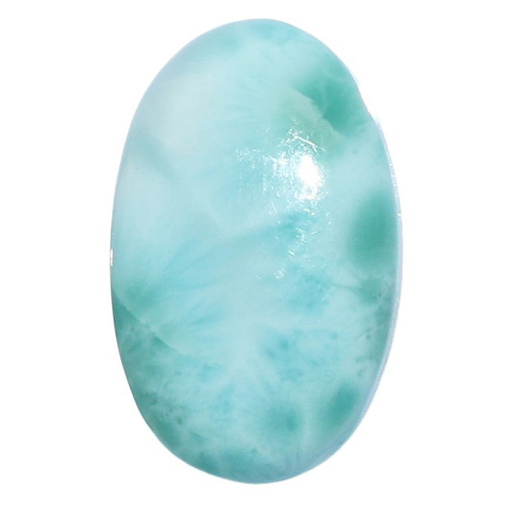 Larimar (Dominican Republic) 12.8x20.7x5 mm Oval Shape Polished Gemstone LS137-07174