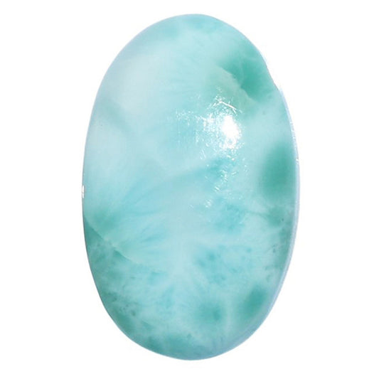 Larimar (Dominican Republic) 12.8x20.7x5 mm Oval Shape Polished Gemstone LS137-07174