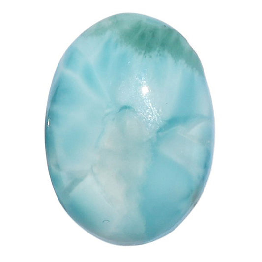 Larimar (Dominican Republic) 13.5x18.7x5.5 mm Oval Shape Polished Gemstone LS137-07176