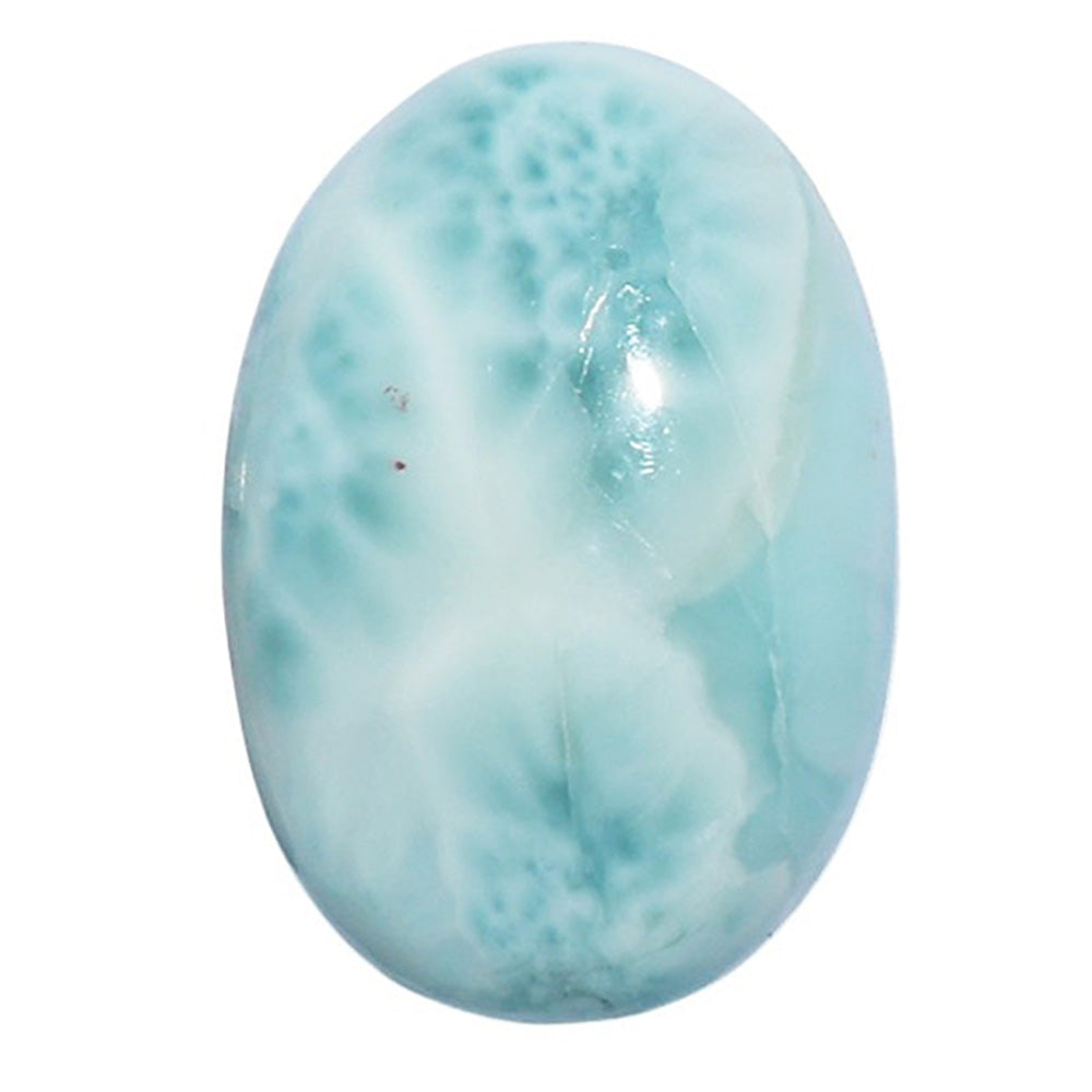 Larimar (Dominican Republic) 13.8x20.2x5.5 mm Oval Shape Polished Gemstone LS137-07179