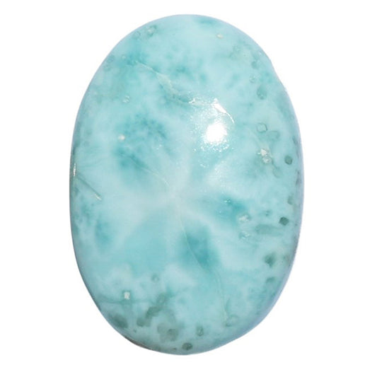 Larimar (Dominican Republic) 15x22x5.5 mm Oval Shape Polished Gemstone LS137-07180