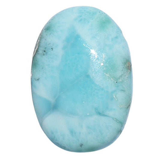 Larimar (Dominican Republic) 14.3x20.65x5.5 mm Oval Shape Polished Gemstone LS137-07181