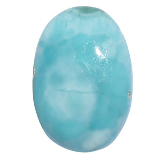 Larimar (Dominican Republic) 13.8x20.4x5 mm Oval Shape Polished Gemstone LS137-07182