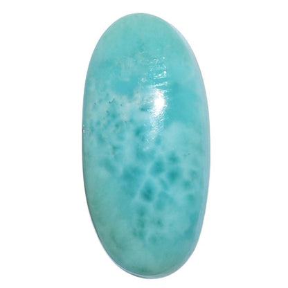 Larimar (Dominican Republic) 11.1x23x4 mm Oval Shape Polished Gemstone LS137-07188