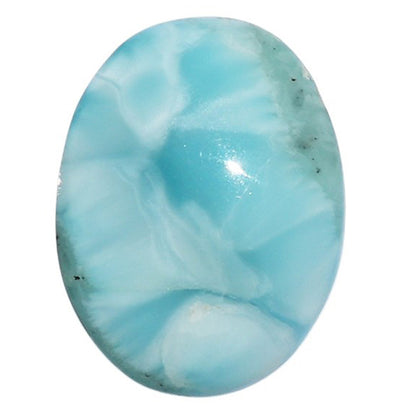 Larimar (Dominican Republic) 14x18.9x5 mm Oval Shape Polished Gemstone LS137-07190
