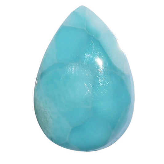 Larimar (Dominican Republic) 14.1x20.9x5 mm Pear Shape Polished Gemstone LS137-07193