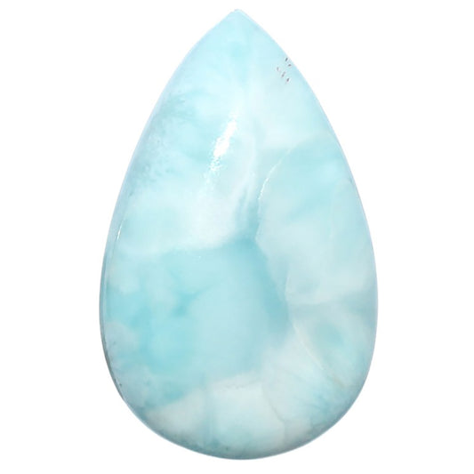Larimar (Dominican Republic) 17.2x27.9x6 mm Pear Shape Polished Gemstone LS137-08931