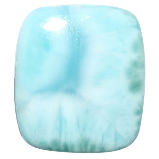 Larimar (Dominican Republic) 25x28.4x6 mm Cushion Shape Polished Gemstone LS137-08935