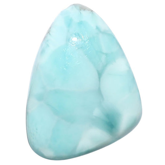 Larimar (Dominican Republic) 18.5x25.2x6.5 mm Fancy Shape Polished Gemstone LS137-08937