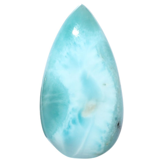 Larimar (Dominican Republic) 16x29.54x5.3 mm Pear Shape Polished Gemstone LS137-08947