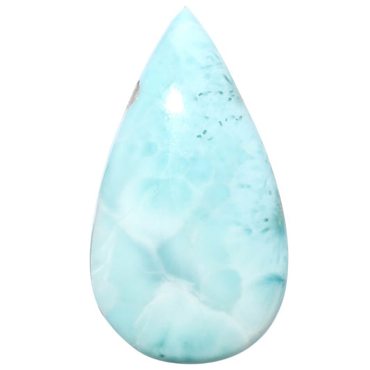 Larimar (Dominican Republic) 20x35.7x7.2 mm Pear Shape Polished Gemstone LS137-08949