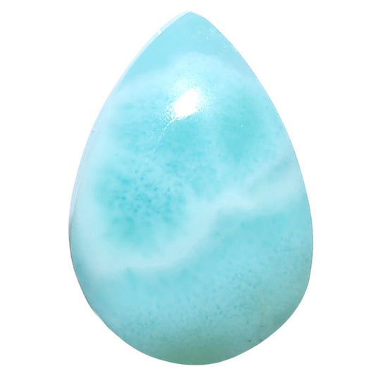 Larimar (Dominican Republic) 15.5x22.3x6 mm Pear Shape Polished Gemstone LS137-08956
