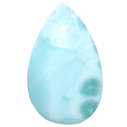 Larimar (Dominican Republic) 17.8x28.7x6 mm Pear Shape Polished Gemstone LS137-08958