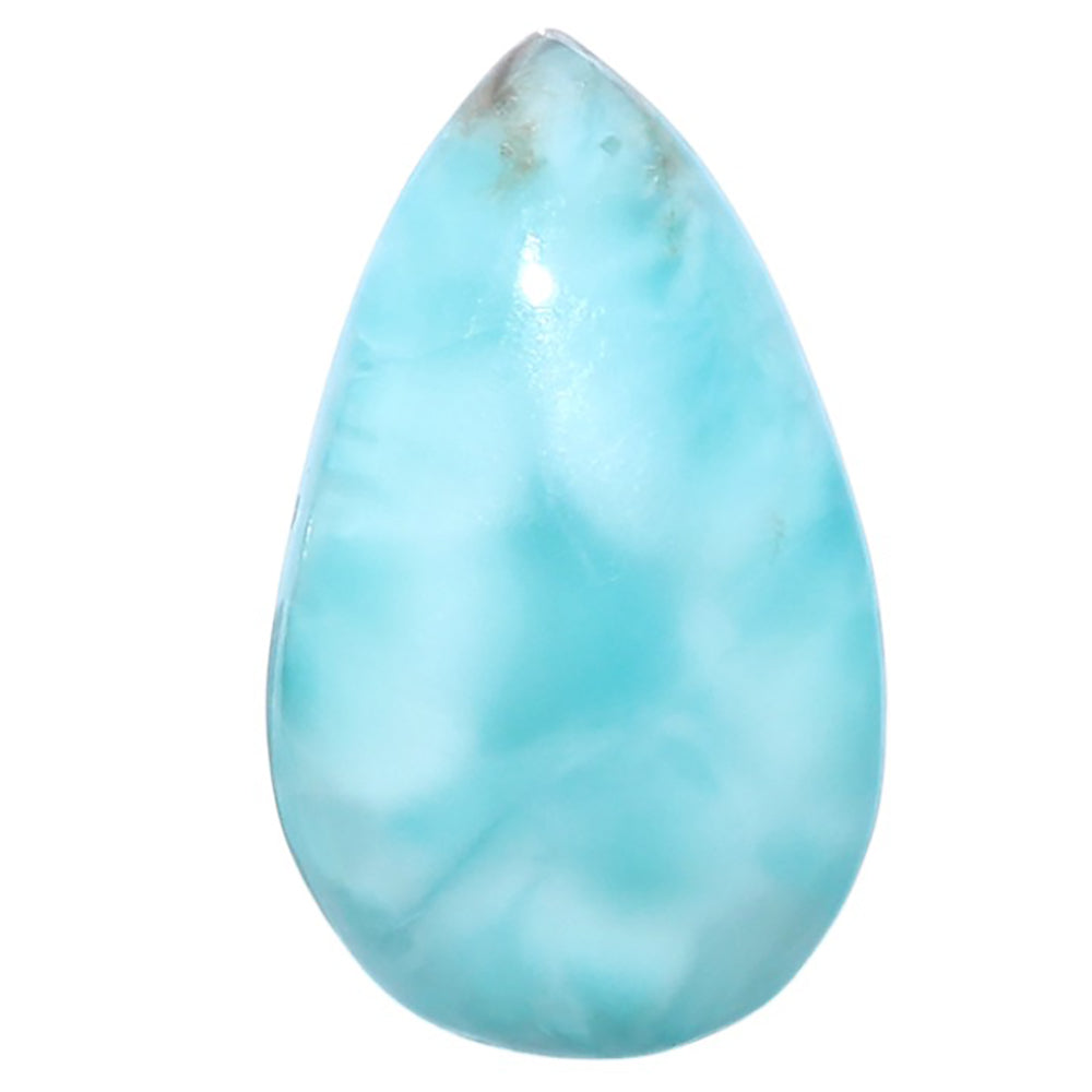 Larimar (Dominican Republic) 15x24.7x5.8 mm Pear Shape Polished Gemstone LS137-08959