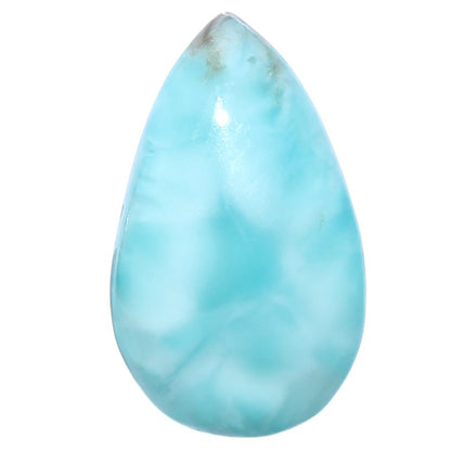 Larimar (Dominican Republic) 15x24.7x5.8 mm Pear Shape Polished Gemstone LS137-08959