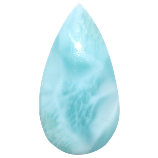 Larimar (Dominican Republic) 12.8x24x5.5 mm Pear Shape Polished Gemstone LS137-08976