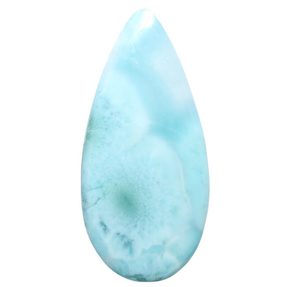 Larimar (Dominican Republic) 21x44.1x5 mm Pear Shape Polished Gemstone LS137-08982