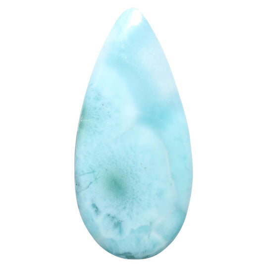 Larimar (Dominican Republic) 21x44.1x5 mm Pear Shape Polished Gemstone LS137-08982