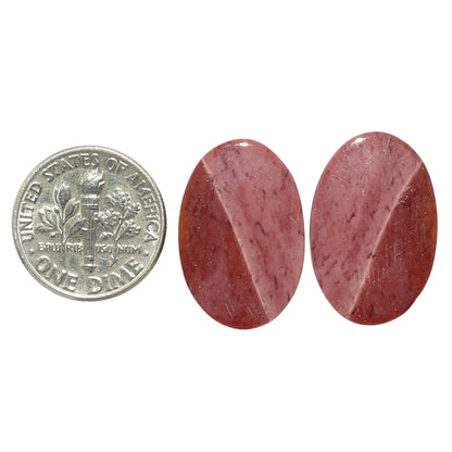 Mookaite Pair 14.3x21.7x4 mm Oval Shape Polished Gemstone LS139-07467