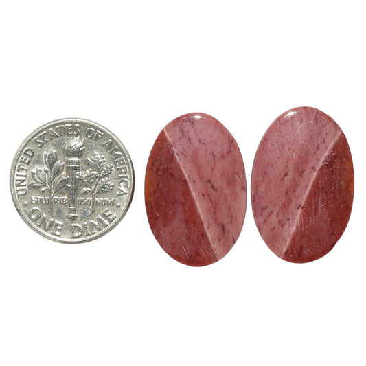 Mookaite Pair 14.3x21.7x4 mm Oval Shape Polished Gemstone LS139-07467