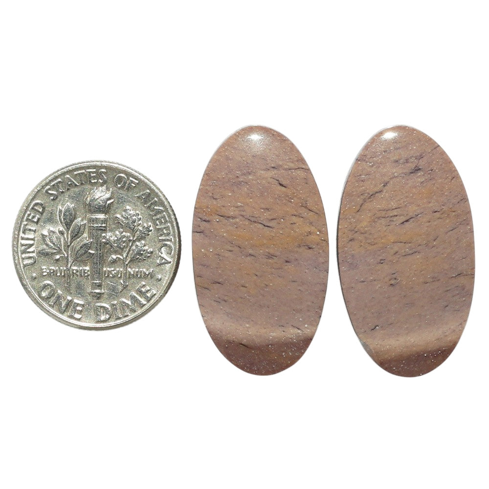 Mookaite Pair 14.3x26.1x4 mm Oval Shape Polished Gemstone LS139-07471