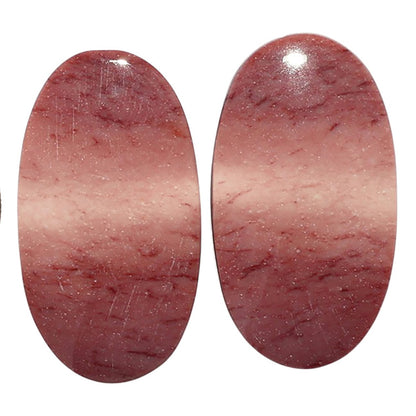 Mookaite Pair 15.2x27.5x4.5 mm Oval Shape Polished Gemstone LS139-07480