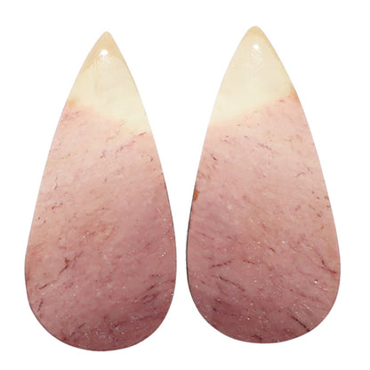 Mookaite Pair 13.2x27.5x4 mm Pear Shape Polished Gemstone LS139-07484