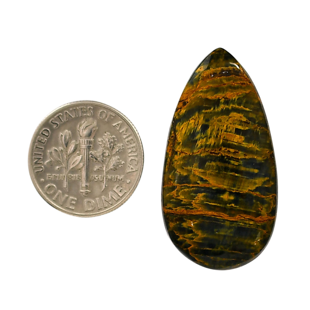 Nellite 18.1x34.55x5.4 mm Pear Shape Polished Gemstone LS14-05704