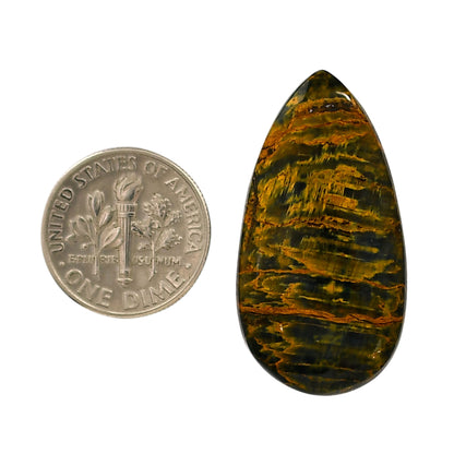 Nellite 18.1x34.55x5.4 mm Pear Shape Polished Gemstone LS14-05704