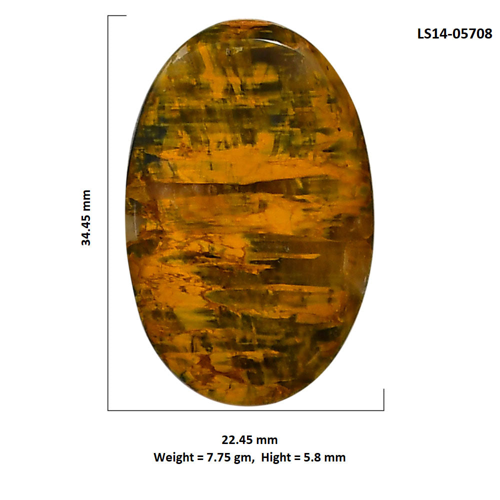 Nellite 22.45x34.45x5.8 mm Oval Shape Polished Gemstone LS14-05708