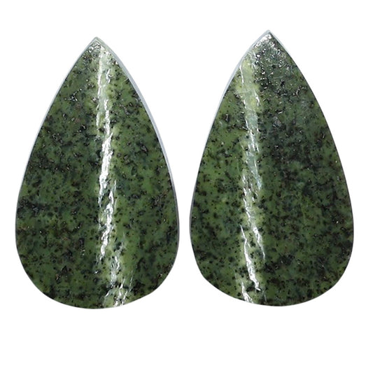 Natural Chrysotile Pair 3.5x22.5x3.5 mm Pear Shape Polished Gemstone LS142-07560