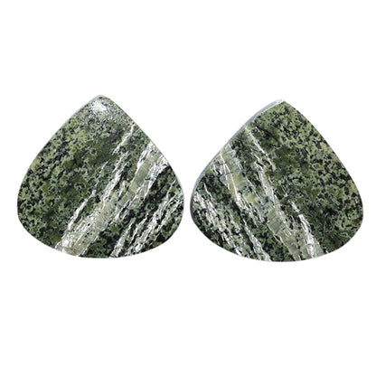 Natural Chrysotile Pair 20.5x21.7x3.8 mm Heart Shape Polished Gemstone LS142-07566
