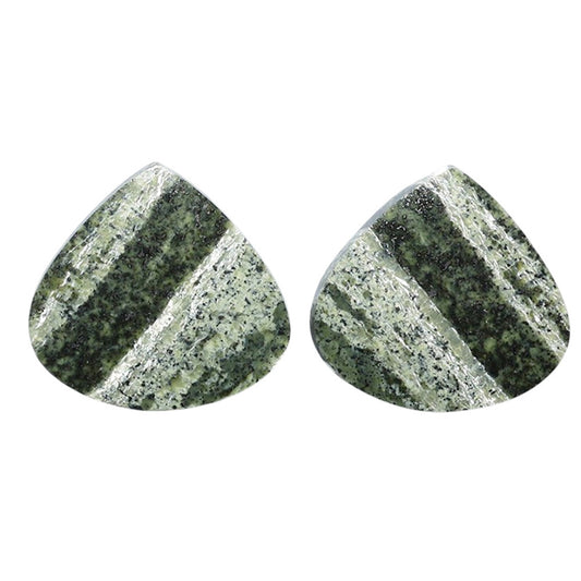 Natural Chrysotile Pair 21.35x22.4x3.5 mm Heart Shape Polished Gemstone LS142-07567