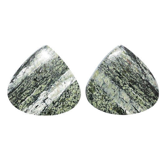 Natural Chrysotile Pair 21x22x3.7 mm Heart Shape Polished Gemstone LS142-07568