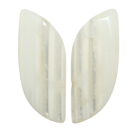 Banded Onyx Pair 12x30.5x3.5 mm Fancy Shape Polished Gemstone LS143-07656