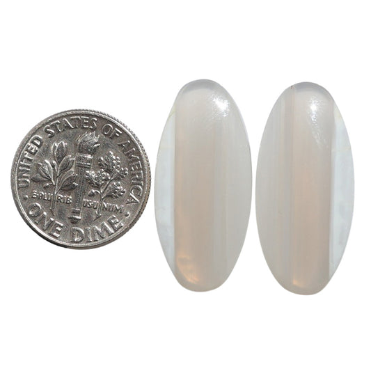 Banded Onyx Pair 12.4x26.7x4.5 mm Oval Shape Polished Gemstone LS143-07671