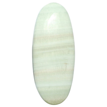 Saturn Chalcedony 14.4x34.3x4 mm Oval Shape Polished Gemstone LS145-08526