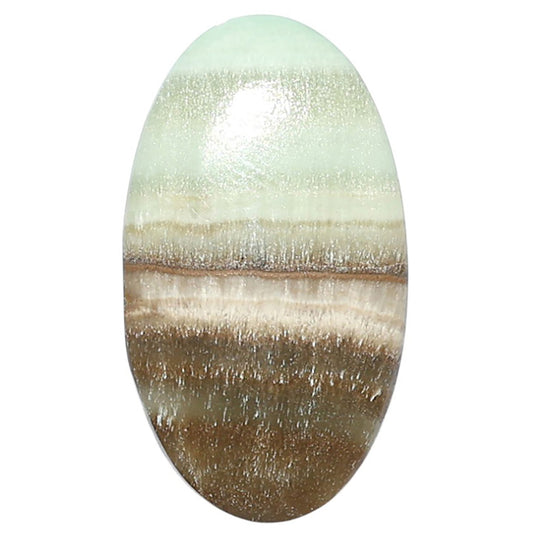 Saturn Chalcedony 16.6x29.6x4 mm Oval Shape Polished Gemstone LS145-08527