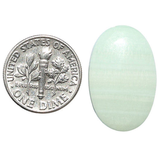 Saturn Chalcedony 15.5x24x3.5 mm Oval Shape Polished Gemstone LS145-08529