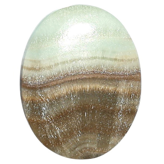 Saturn Chalcedony 17.5x22.3x4 mm Oval Shape Polished Gemstone LS145-08530