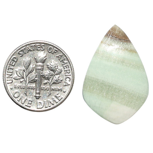 Saturn Chalcedony 16.5x24.9x4 mm Fancy Shape Polished Gemstone LS145-08531