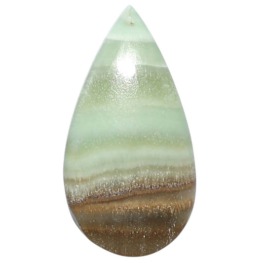 Saturn Chalcedony 14.2x27.1x4 mm Pear Shape Polished Gemstone LS145-08532