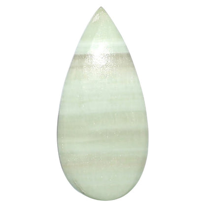 Saturn Chalcedony 12.25x25.8x3 mm Pear Shape Polished Gemstone LS145-08533
