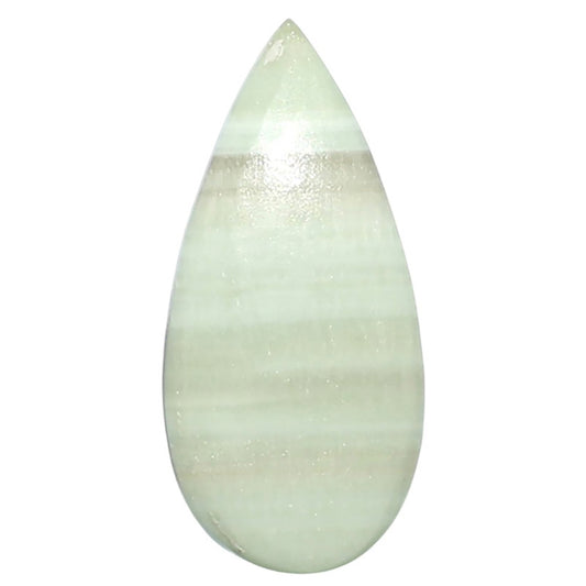 Saturn Chalcedony 12.25x25.8x3 mm Pear Shape Polished Gemstone LS145-08533
