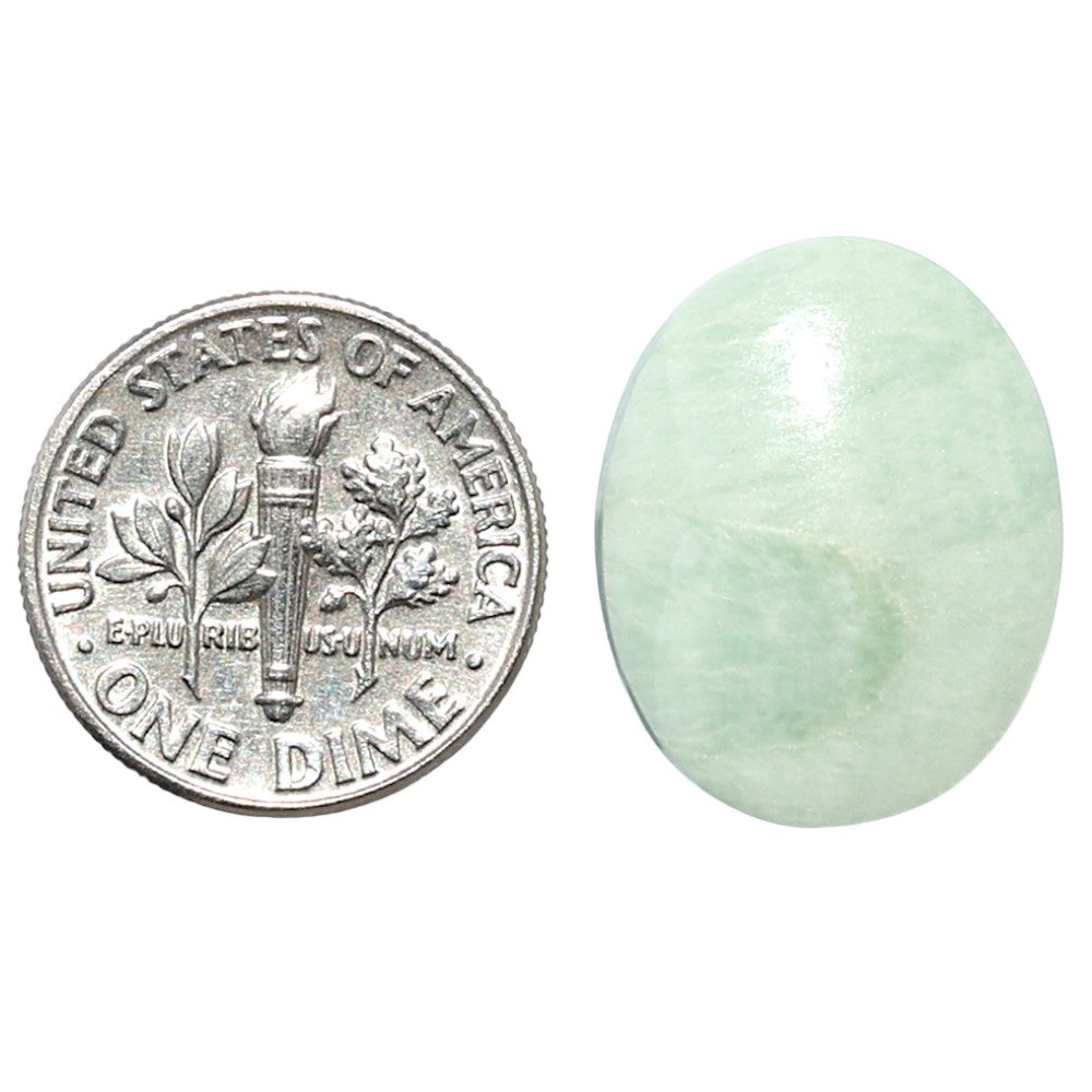 Saturn Chalcedony 15.7x20x4 mm Oval Shape Polished Gemstone LS145-08534