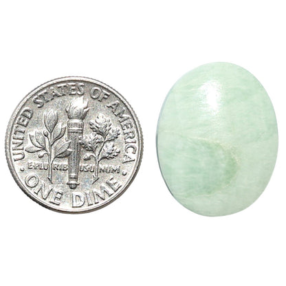 Saturn Chalcedony 15.7x20x4 mm Oval Shape Polished Gemstone LS145-08534