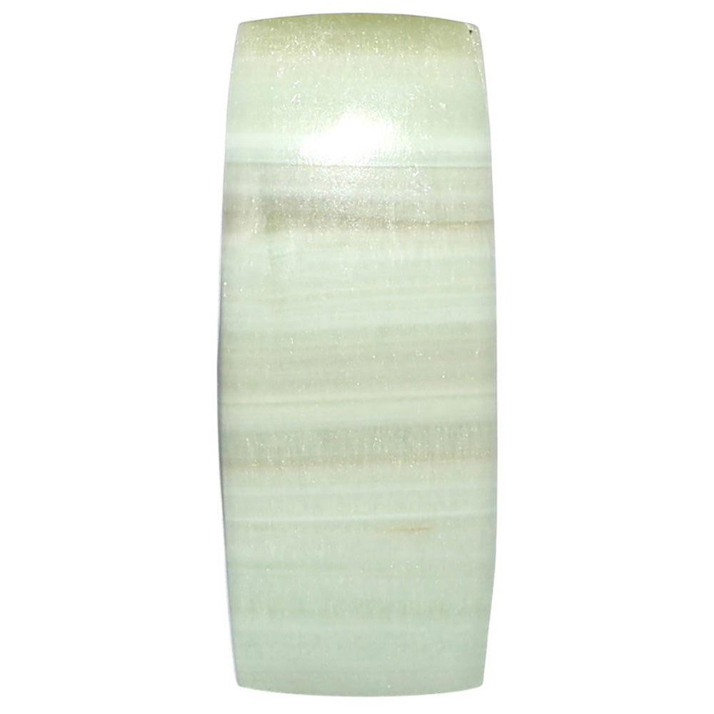 Saturn Chalcedony 14.1x34.4x4.5 mm Baguette Shape Polished Gemstone LS145-08538