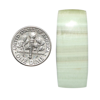 Saturn Chalcedony 14.1x34.4x4.5 mm Baguette Shape Polished Gemstone LS145-08538